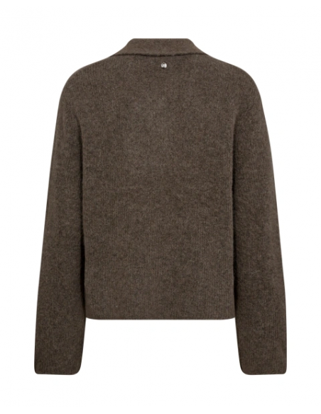 MmThora Aidy Polo Knit | Falcon