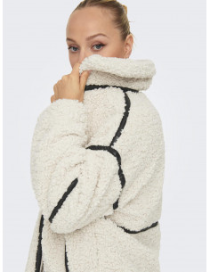 OnlParis Teddy Jacket | White 2