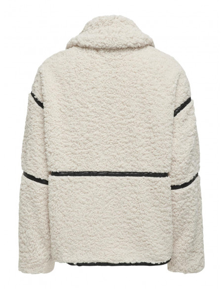 OnlParis Teddy Jacket | White