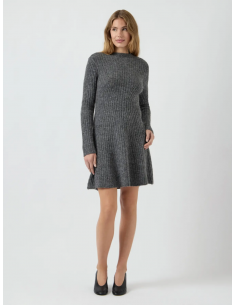 YASDolly Knit Dress | Grey
