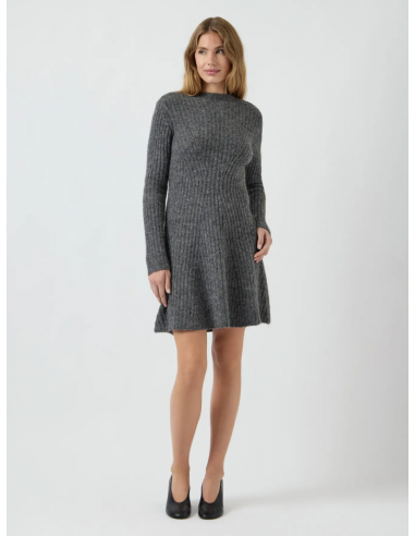 YASDolly Knit Dress | Grey