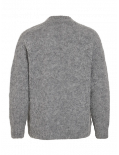 VIBennu Funnelneck Knit Top  | Grey 2