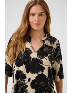 CuRachel Elitha Blouse | Black/Off-White 2