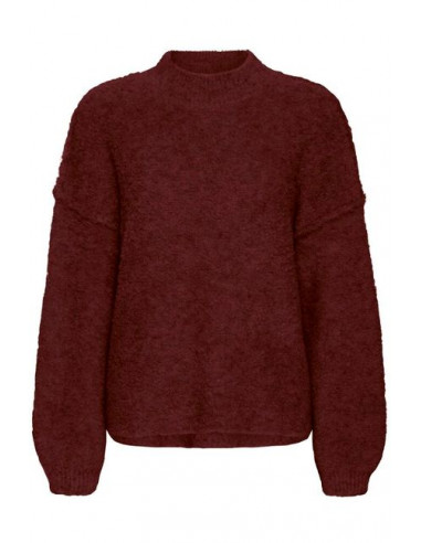 SBCycla Knit Blouse | Cabernet