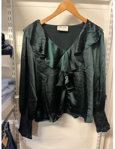 AwBea Frill Blouse | Scarab