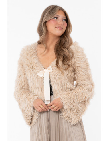 Chantelle Knit Jacket | Oyster