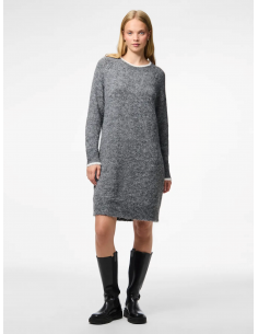 PcIvy Knit Dress | Grey