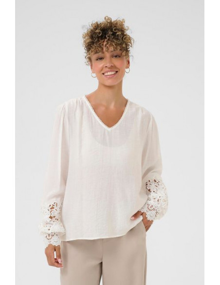 CRTina Blouse | White