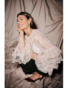 CuClemency Blouse | Whitecap