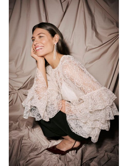 CuClemency Blouse | Whitecap