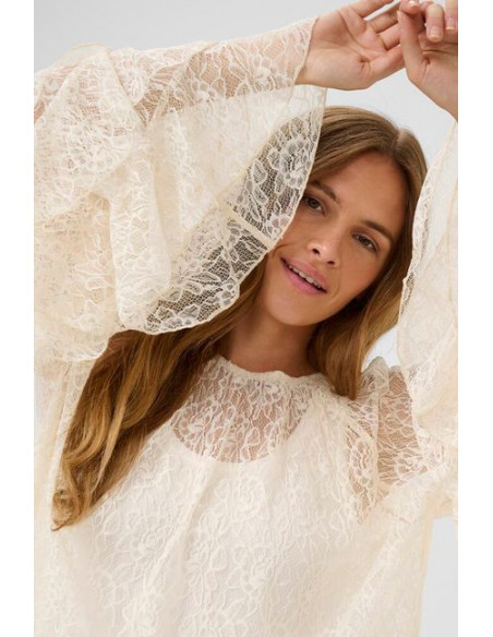 CuClemency Blouse | Whitecap