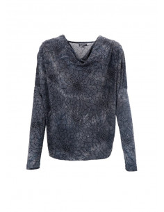 BCTessa LS Blouse | Charcoal