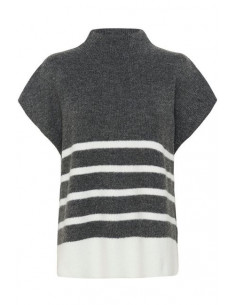 CrStari Knit Slipover | Grey 2