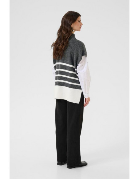 CrStari Knit Slipover | Grey