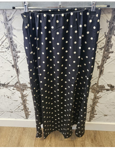 PCJytta Ankle Satin Skirt | Black