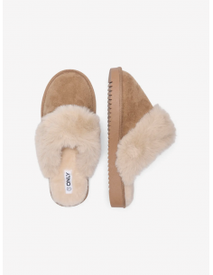 OnlCath Teddy Homeslipper | Cognac 2