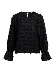 OBJDaria O-Neck Top | Black