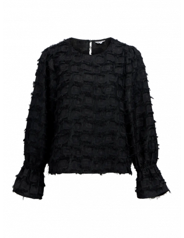 OBJDaria O-Neck Top | Black