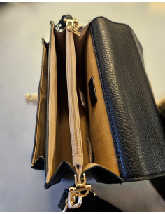 Väska m lock | Svart 2