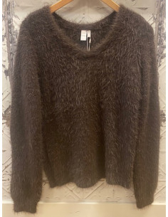 YasLava Knit Pullover | Fudge