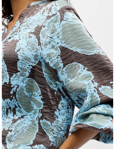 ObjYeva V-Neck Top | Brown