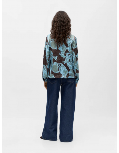 ObjYeva V-Neck Top | Brown