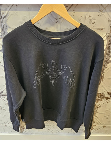 MmJaylin Sweatshirt | Black