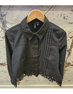 VmRoni Detail Shirt | Black