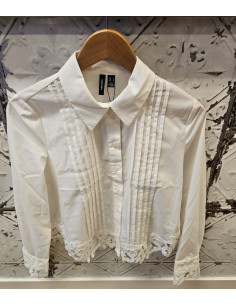 VmRoni Detail Shirt | White
