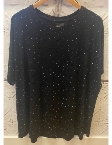 T-shirt m stenar | Black