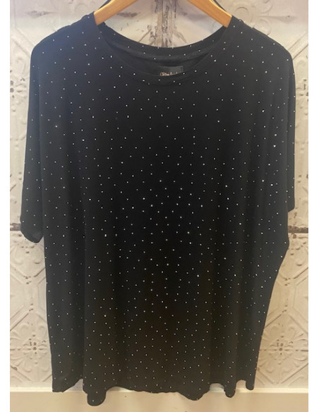 T-shirt m stenar | Black