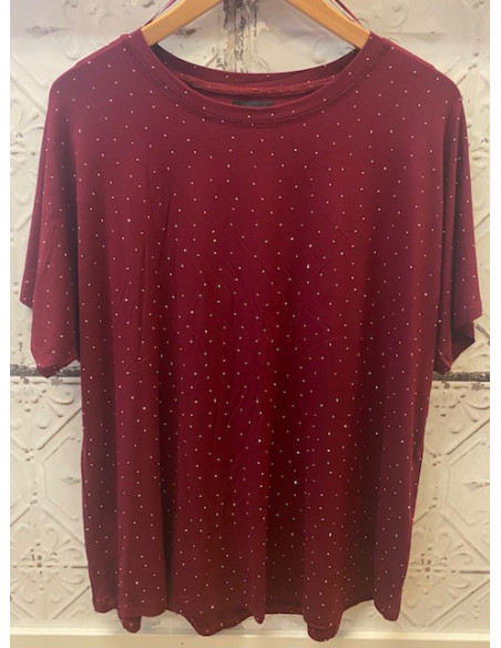 T-shirt m stenar | Berry