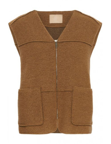 CuOva Birgith Waistcoat | Toffee
