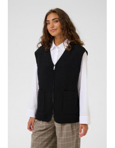CuOva Birgith Waistcoat | Black