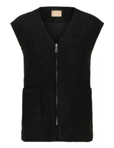 CuOva Birgith Waistcoat | Black 2