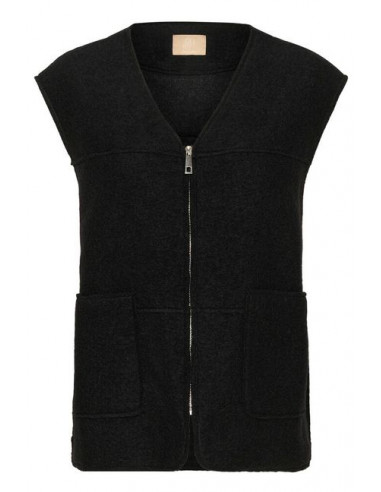 CuOva Birgith Waistcoat | Black