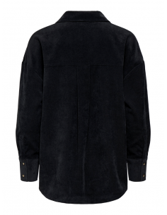 OnlMarike Cord Shirt | Black 2
