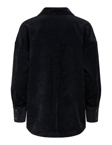 OnlMarike Cord Shirt | Black