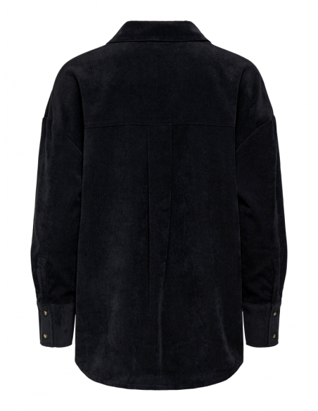 OnlMarike Cord Shirt | Black