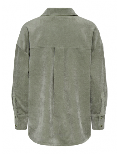 OnlMarike Cord Shirt | Olive