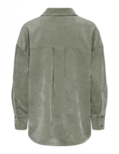 OnlMarike Cord Shirt | Olive