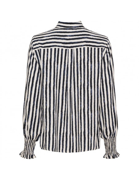 Gyta Smock Blouse | Creamy