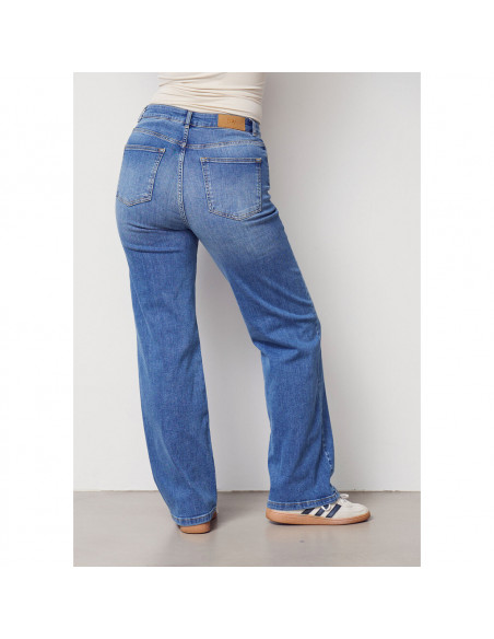Bologna Wide Jeans | Mid Denim