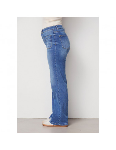 Bologna Wide Jeans | Mid Denim