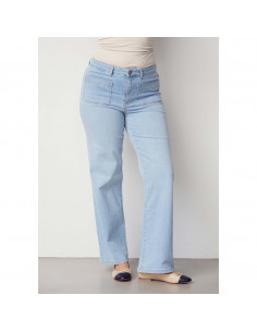 Bologna Wide Jeans | Light Denim
