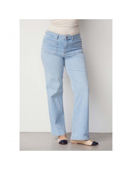 Bologna Wide Jeans | Light Denim