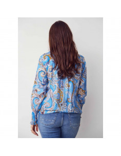 Lotta Smock Shirt | Blue 2