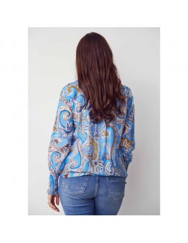 Lotta Smock Shirt | Blue