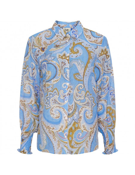 Lotta Smock Shirt | Blue