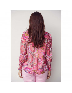 Lotta Smock Shirt | Rose 2